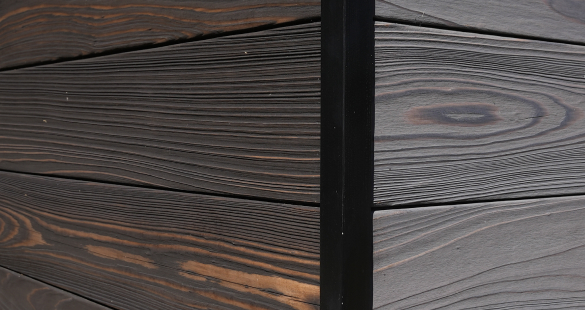 Petaluma ADU Shou Sugi Ban Siding Detail