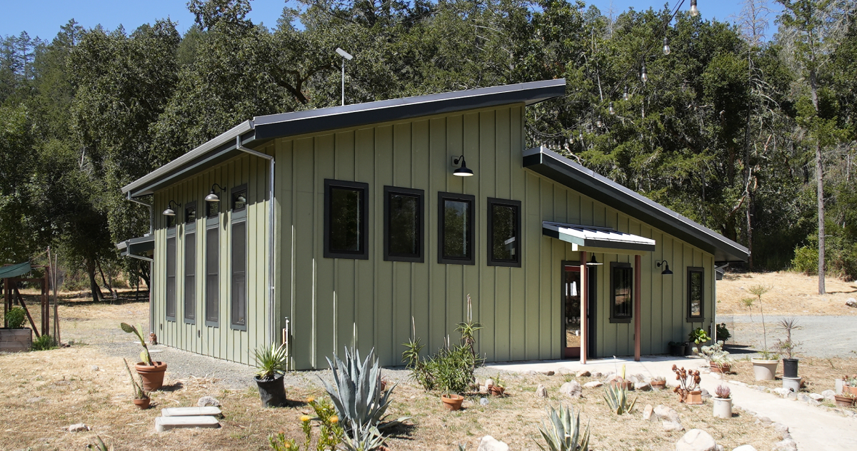 Calistoga Family Compound New Construction Exterior