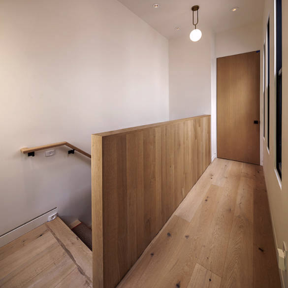Noe Valley Addition and Renovation Stairway from Upstairs Level