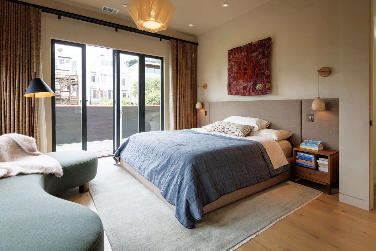 Noe Valley Addition and Renovation Master Bedroom