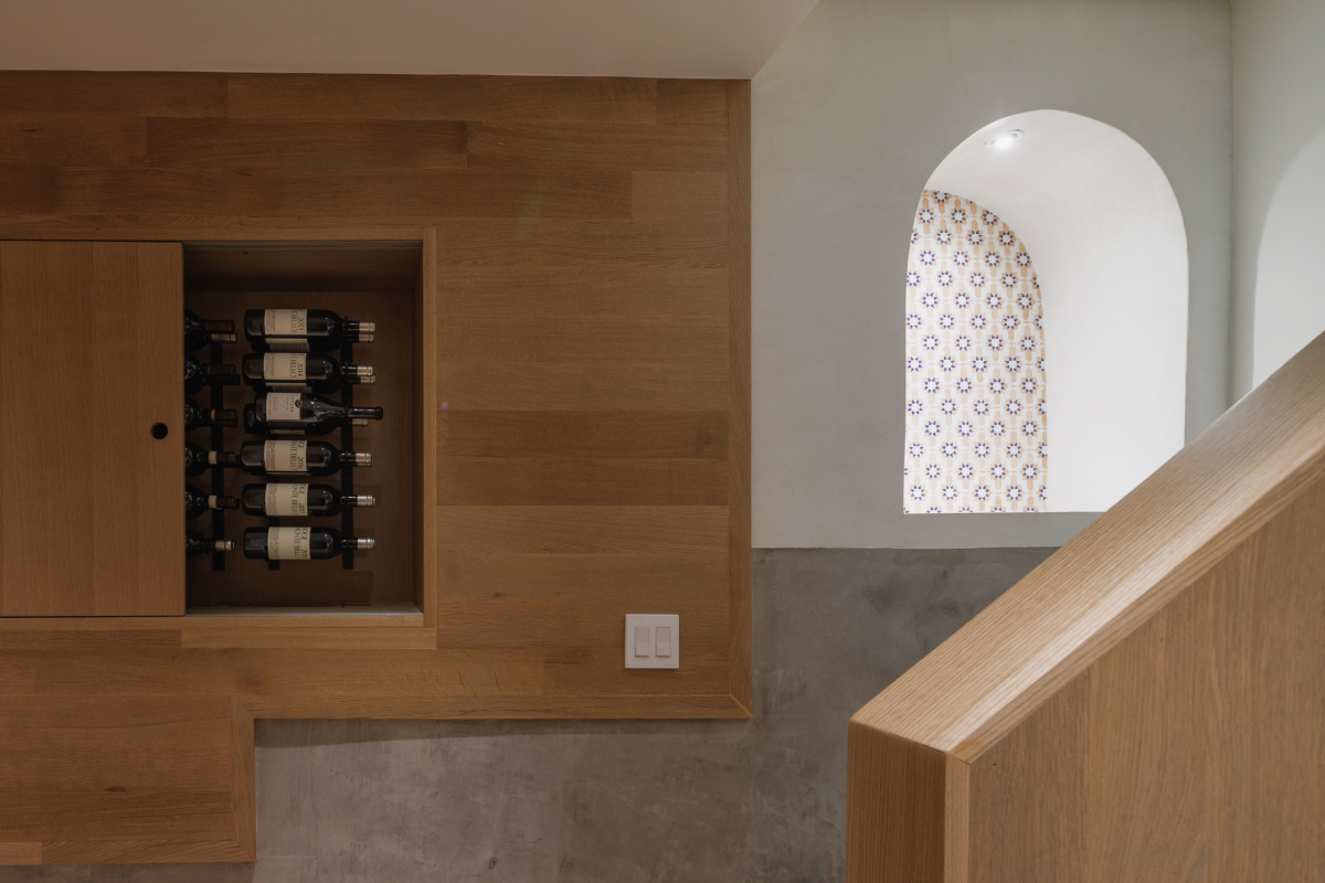 Noe Valley Addition and Renovation Wine Cellar